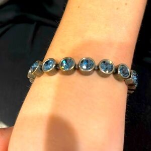 Touchdown by Swarovski blue crystals